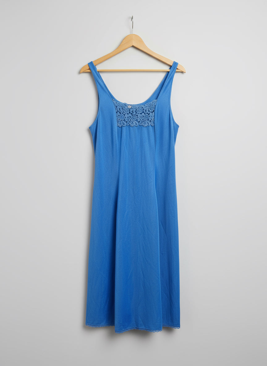Deep Blue Sea Slip Dress