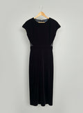Velvet Underground Dress in Black