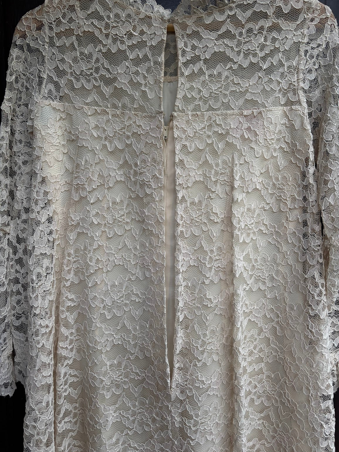 Vintage Lace Mini Dress