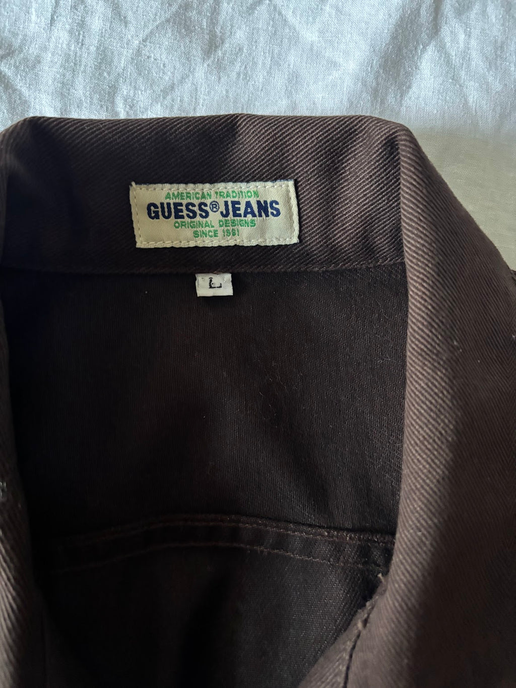 Dark Brown Guess Jacket