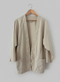 Linen Blend Chore Coat