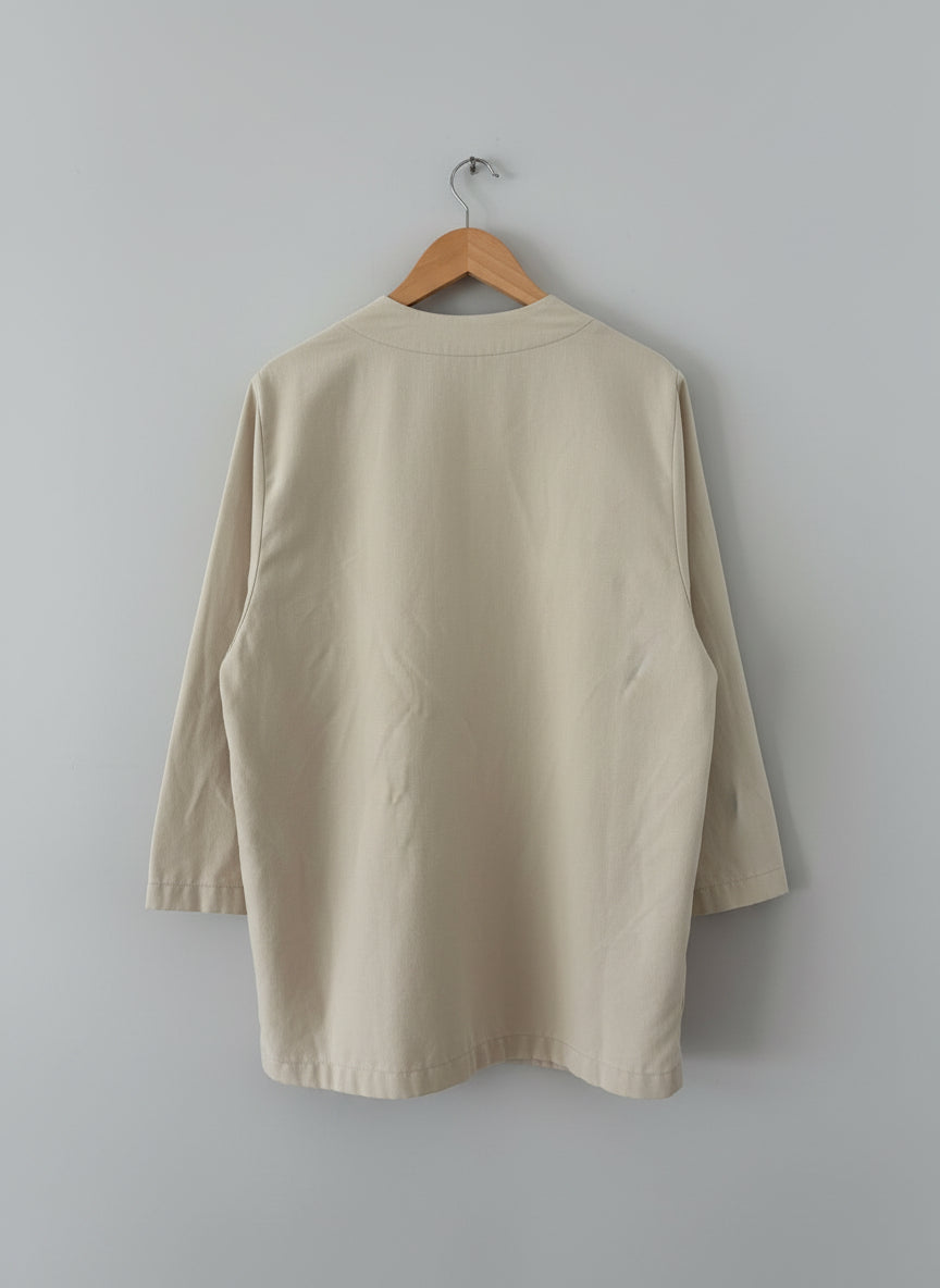 Linen Blend Chore Coat
